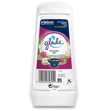 Glade Gel osveživač vazduha Relaxing Zen 150 g za dugotrajnu svežinu prostora